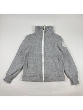 Canada Goose Humanature Severn Fleece Jacket Silverbirch Womens Size Small